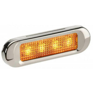 Amber Narva 90824 10-30 Volt L.E.D Front End Outline Marker Lamp - Illuminate Your Vehicle!