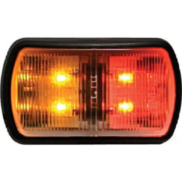 "Narva 91602 Red Amber LED Side Marker Lights - Brighten Up Your Vehicle!"
