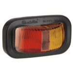 Narva 91607 9-33V L.E.D Side Marker Lamp (Red/Amber) with Vinyl Grommet & 0.5M Cable