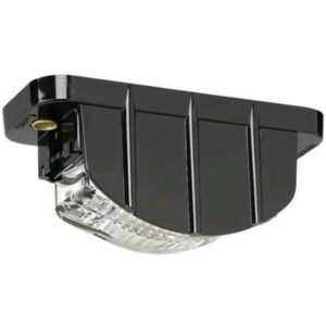 "Narva 91680 9-33V 3 L.E.D Licence Plate Lamp in Low Profile Black Housing & 0.5M Cable"