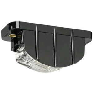 "Narva 91681 9-33V 3 L.E.D Licence Plate Lamp in Low Profile Black Housing & 2.5M Cable"