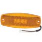 Amber Narva 91700 9-33 Volt LED Side Marker Lamp with In-Built Retro Reflector
