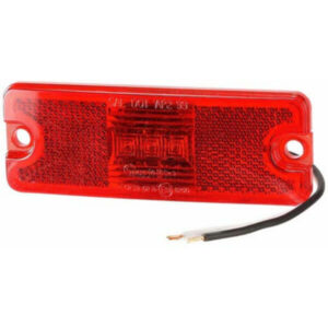 "Narva 91808 10-30V Red LED Rear End Outline Marker Lamp - Bright & Durable Lighting"