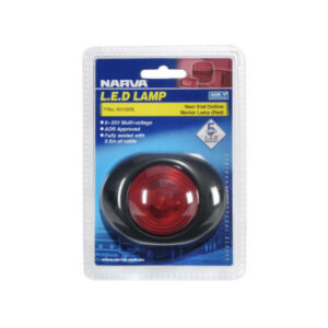 Narva 93138 9-33V Red LED Rear End Outline Marker Lamp - Bright & Durable Lighting