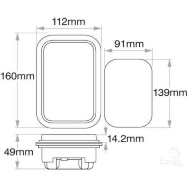 24V Narva Stop/Tail Light Incandescent: Brighten Your Vehicle's Rear End