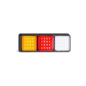 LED Autolamps 282ARWM Rear Combination Lamp 12/24V Reverse Amber Red LED